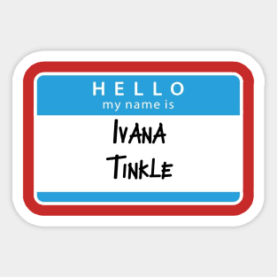 Ivana Tinkle Sticker